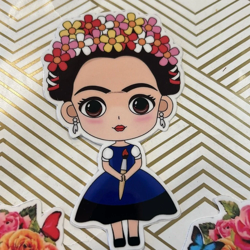 Cute Mexican Doll stickers